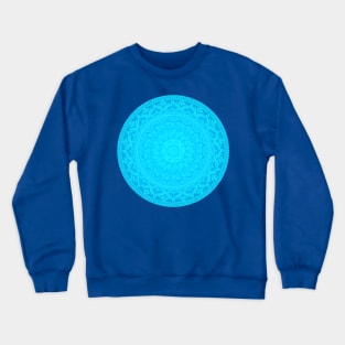 Mandala Aqua Crewneck Sweatshirt